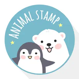 Animal stamps sticker pack