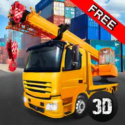 Cargo Crane & Car Delivery 3D