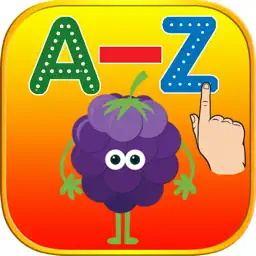 A-Z英语字母表孩子 - 水果和蔬菜